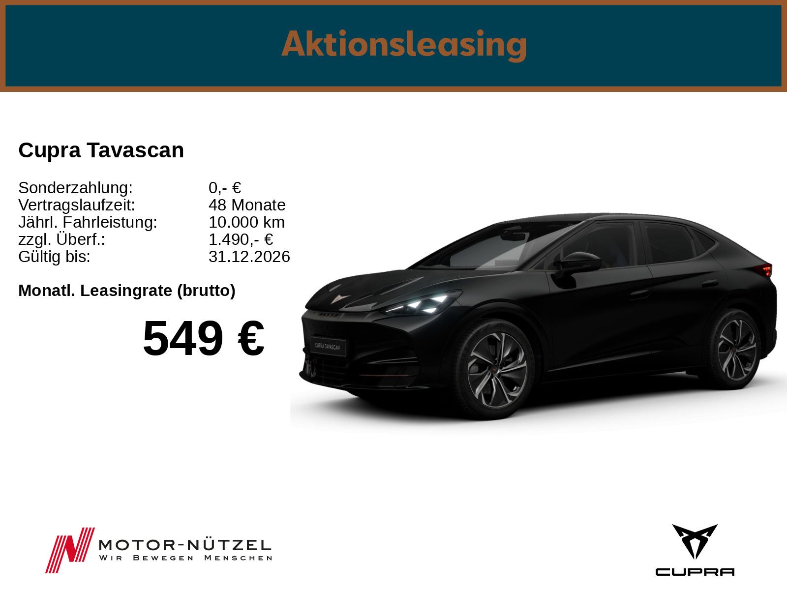 Cupra Tavascan Endurance 77 kWh