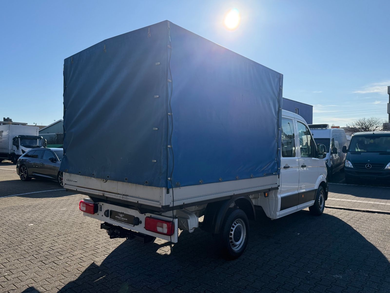 Volkswagen Crafter Pritsche 2,0 TDi 35 DOKA mittellang FWD imagem 2