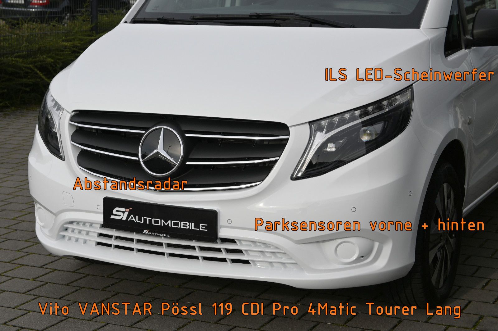 Fahrzeugabbildung Mercedes-Benz Vito VANSTAR PÖSSL 119 CDI 4MAT. Tourer Pro Lang