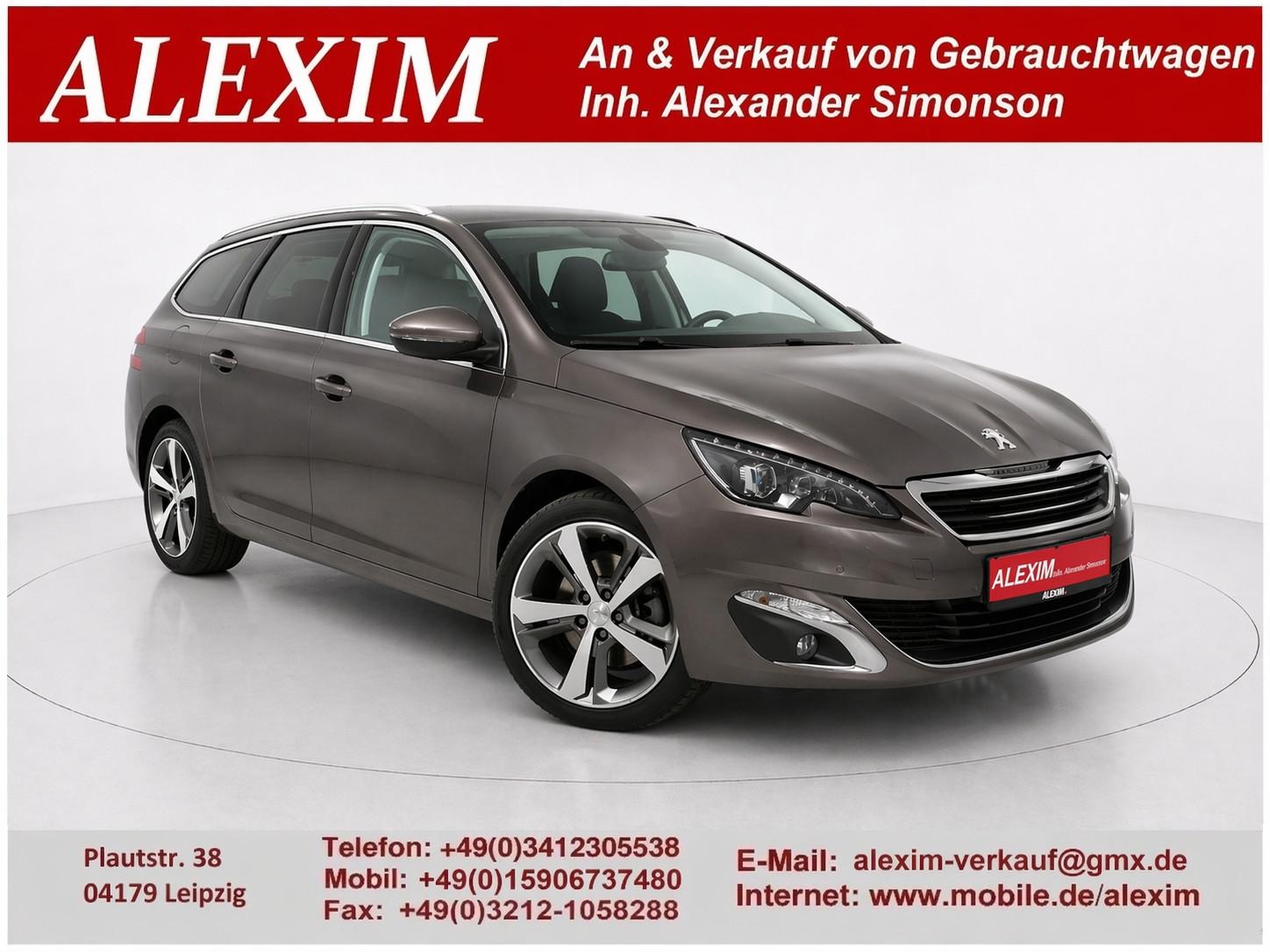 Peugeot 308SW/1.Hand/LED/Panorama-Dach/Navi/2.0HDi