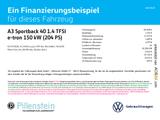 Audi A3 Sportback 40 1.4 TFSI e-tron LED NAVI SITZH. - Audi A3 mit Hybrid-Antrieb