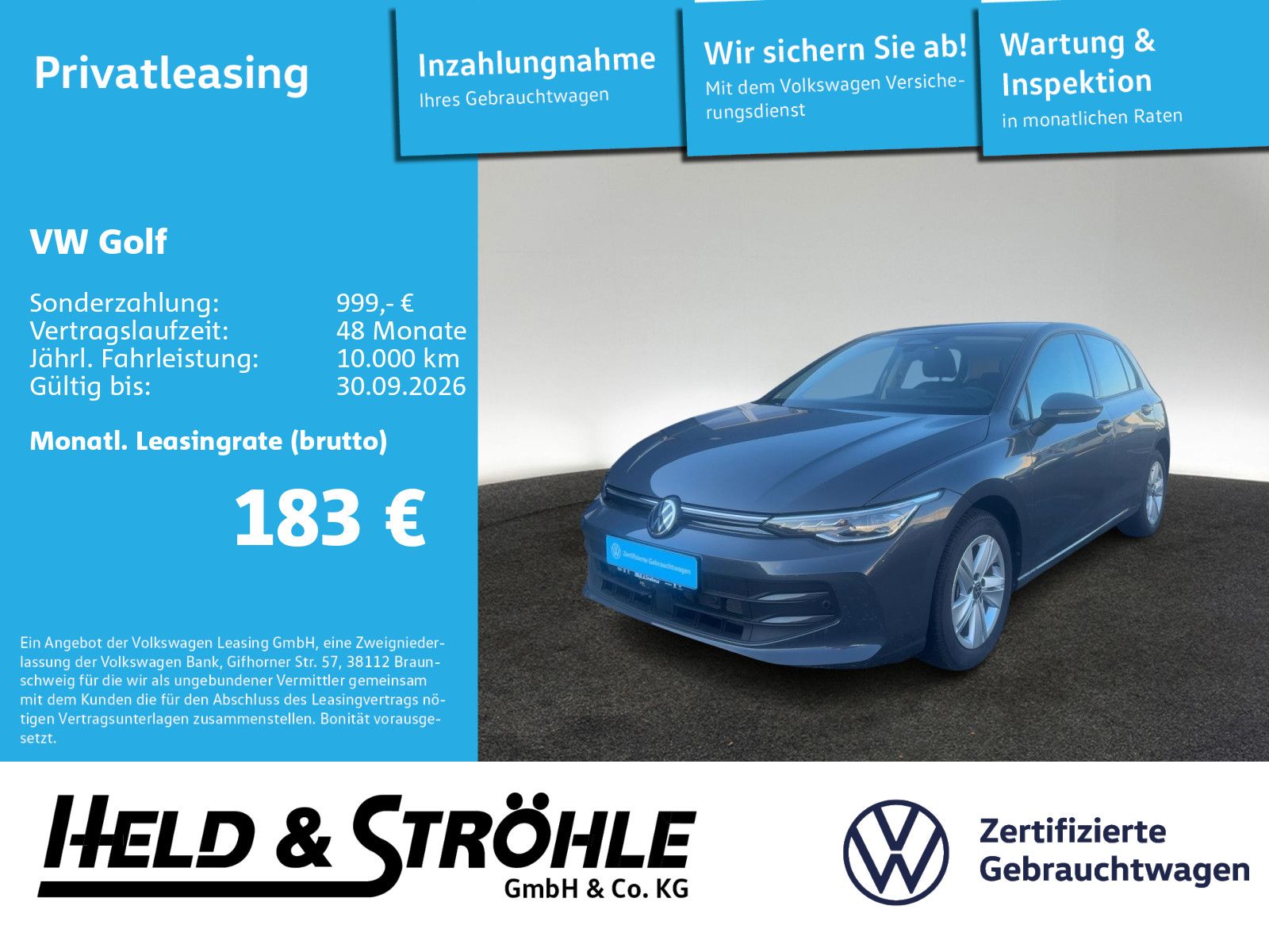 Volkswagen Golf 8 Life 1.5 TSI IQ.LED 360° HuD NAVI ACC SHZ foto 1