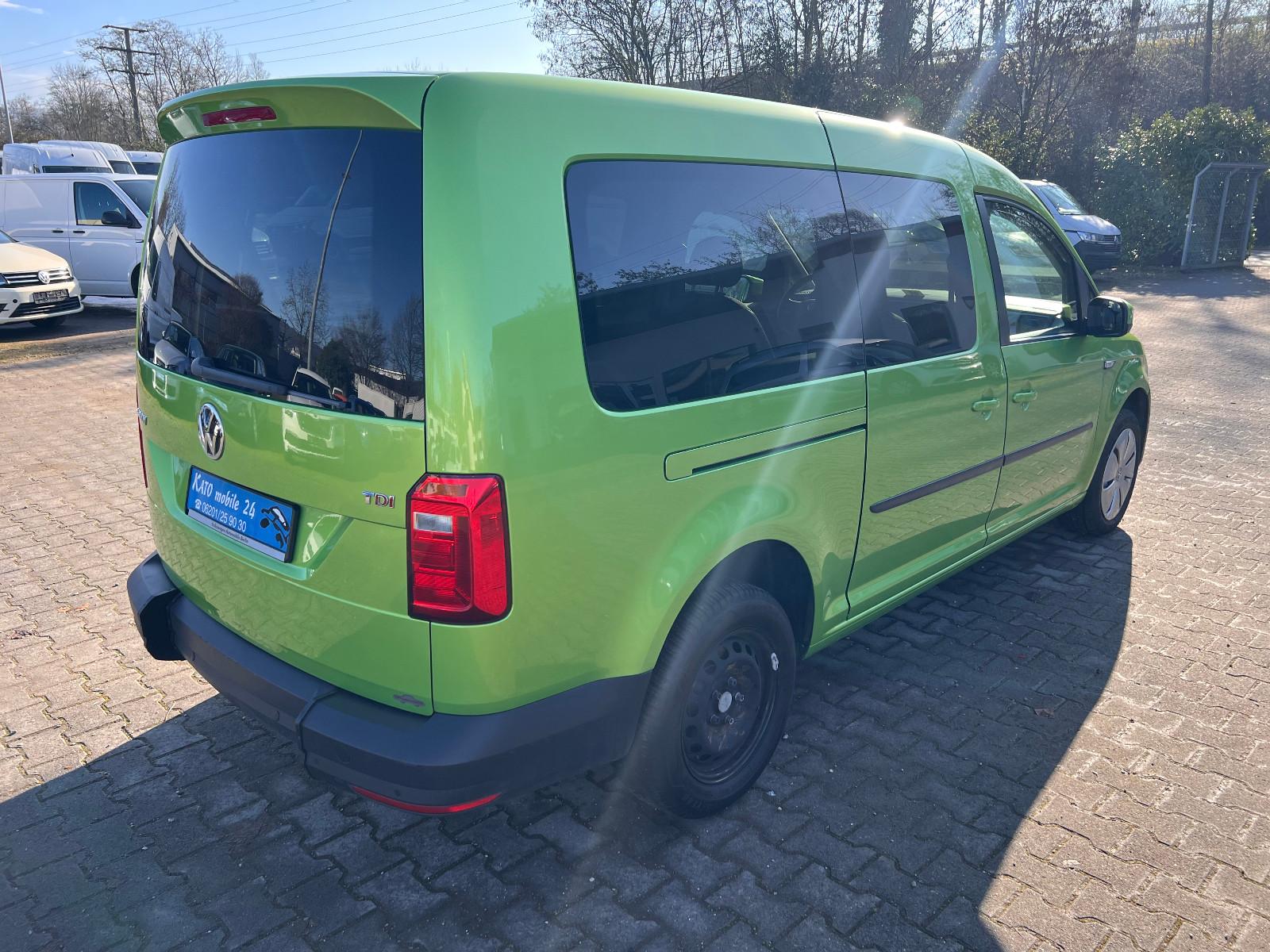 Volkswagen Caddy Maxi 2.0 TDI DSG Rollstuhl Rampe 110 kw