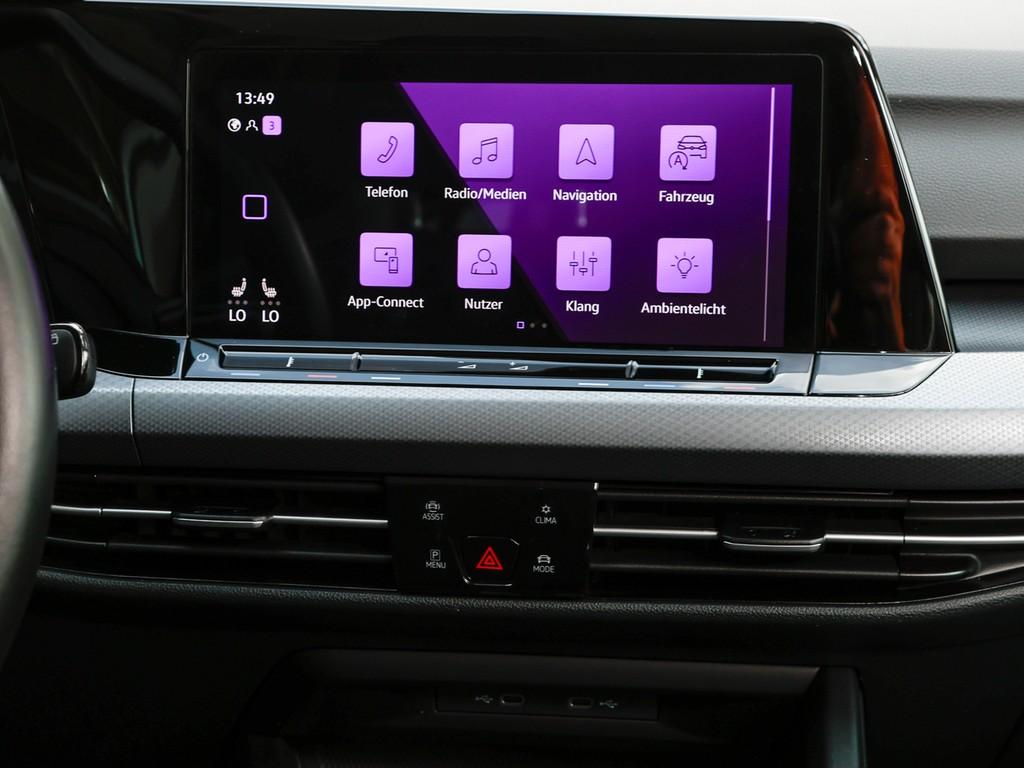 Volkswagen Golf VIII 1.5 TSI Standheizung, Parkpilot, LED, миниатюра 12