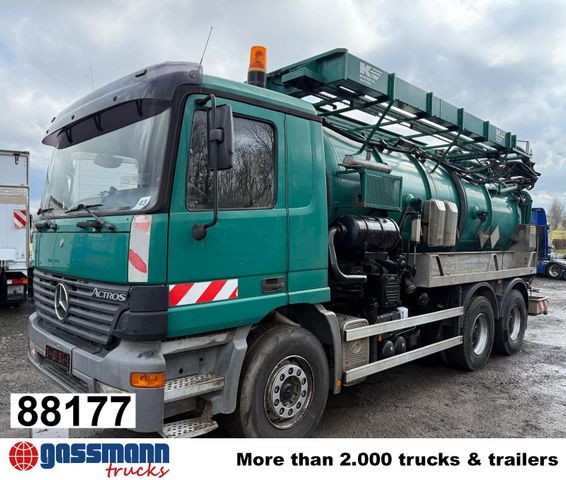 Mercedes-Benz Actros 2640 6x4, Kroll Saug-/Spülwagen ca.