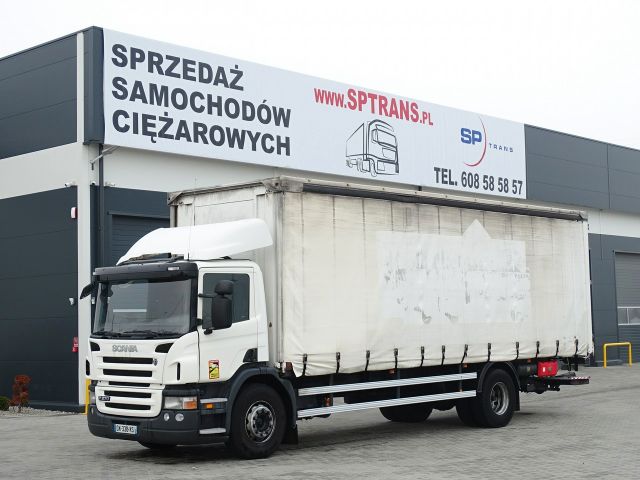 Scania SCANIA P 270 , SCHIBEPLANE MIT SCHIBEDACH