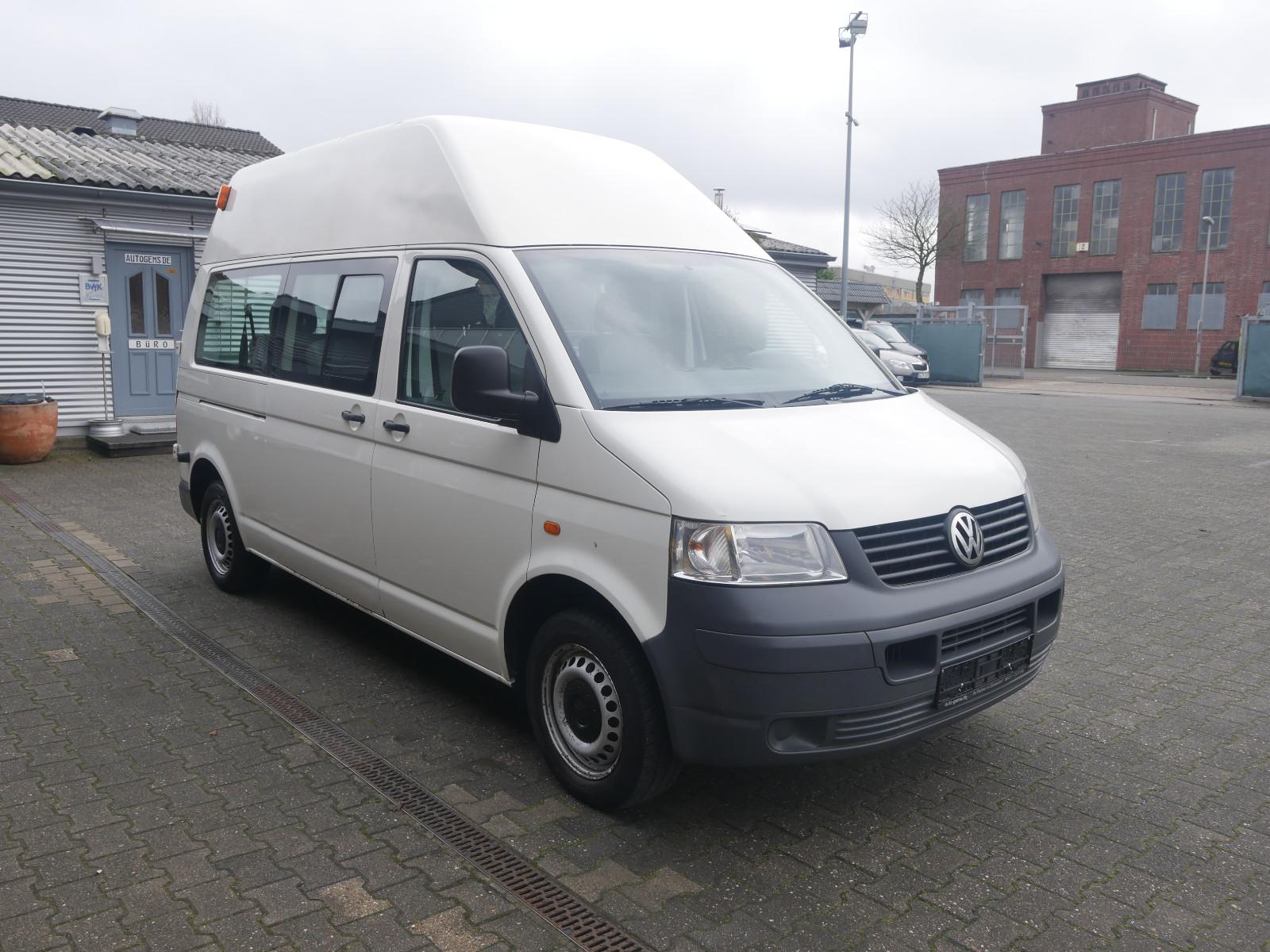 Volkswagen T5 Kombi-Hochdach 1.9 TDI Klima 9 Sitze