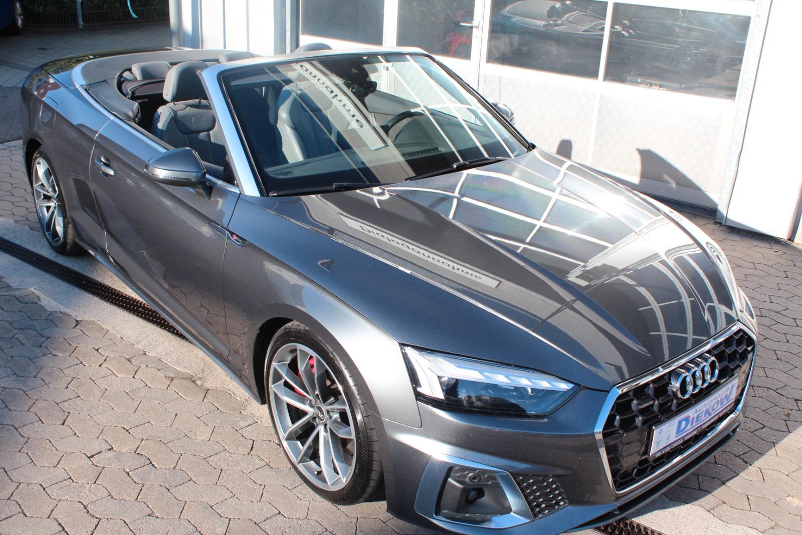 Audi A5 Cabrio 45 qu/2x S line/Leder/Matrix/REDUZIERT, миниатюра 17