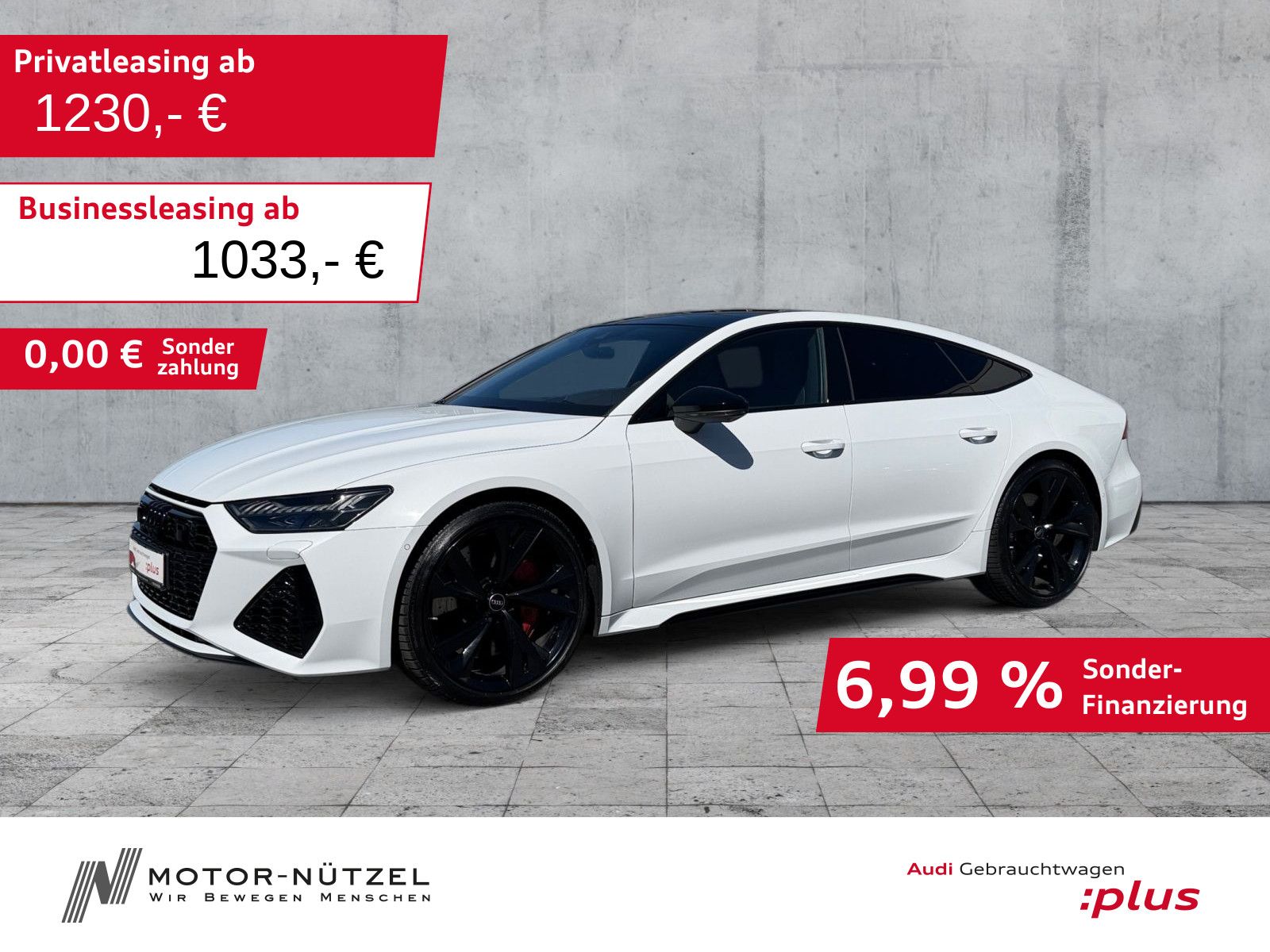 Audi RS 7 Sportback TFSI QU MATRIX+HuD+B&O+PANO+360°