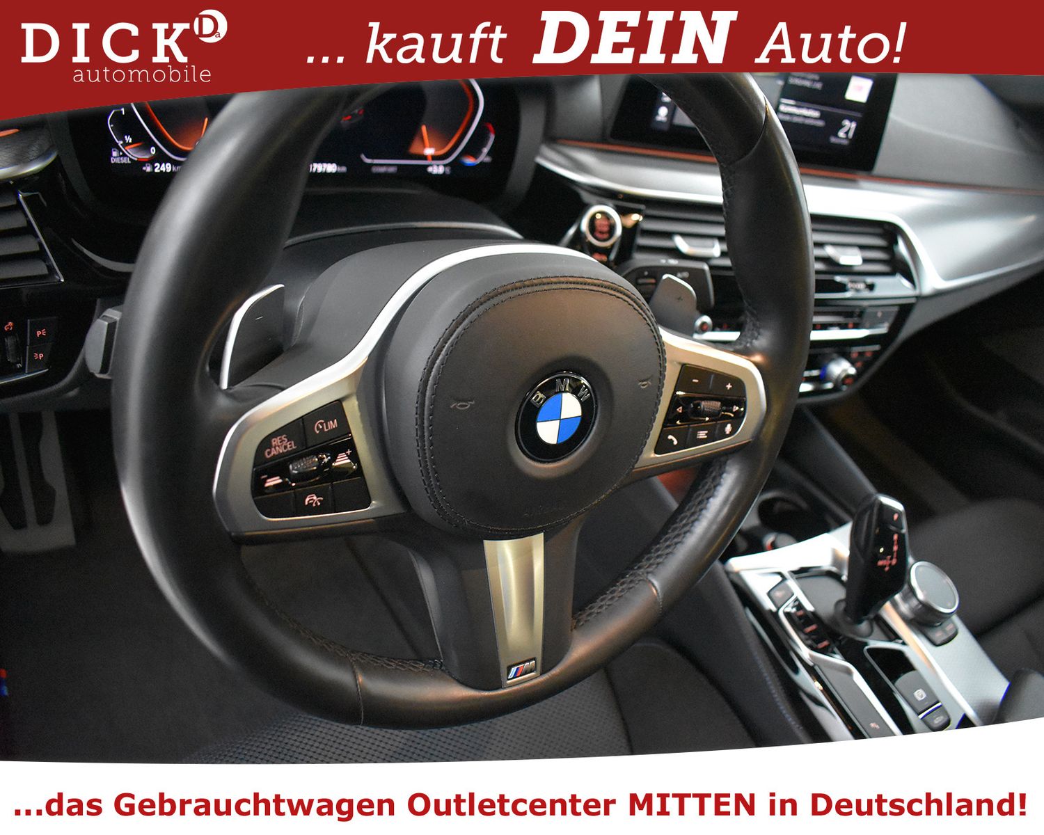 BMW 530d xDr Sport Aut. M PAKET+PROF+VIRTU+KAM+HEAD+ - Image 12