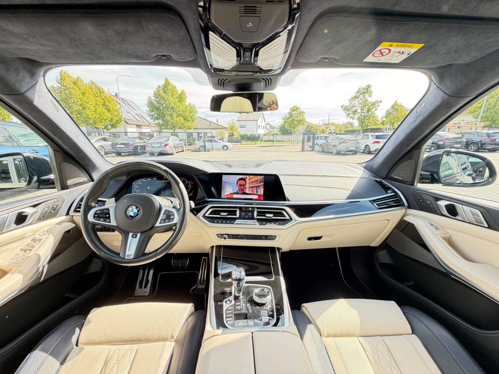 BMW X7*M50xd*M-SPORTPAKET*3xTV*6xSITZER*ACC*HUD*360