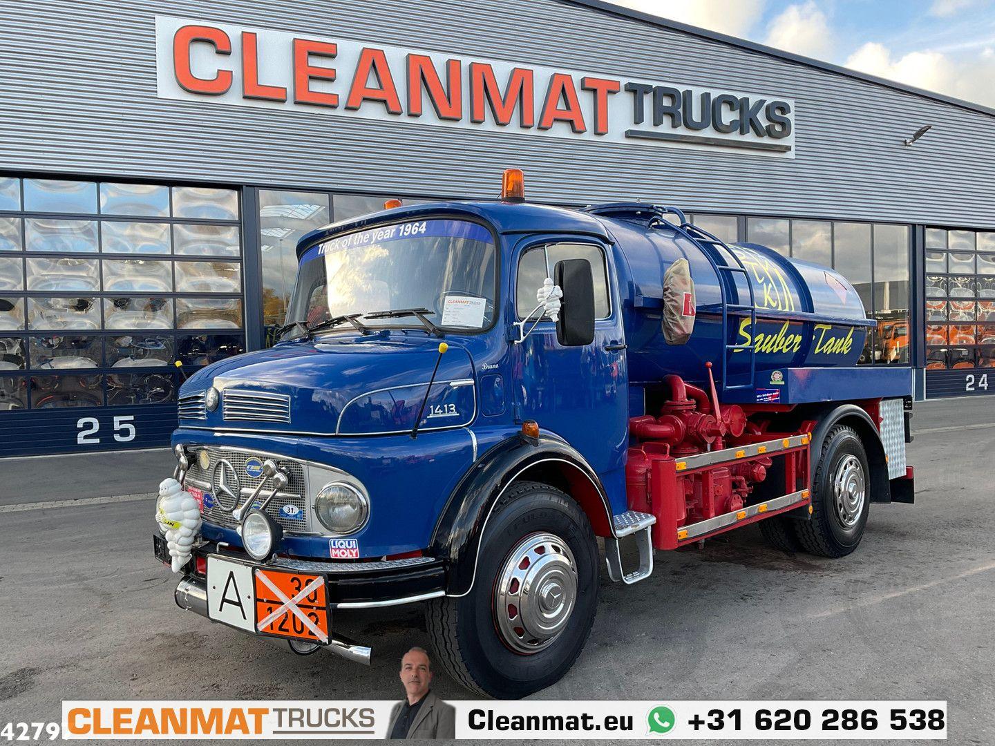 Mercedes-Benz 1413 Saugaufbau Oldtimer Just 93.814 km!