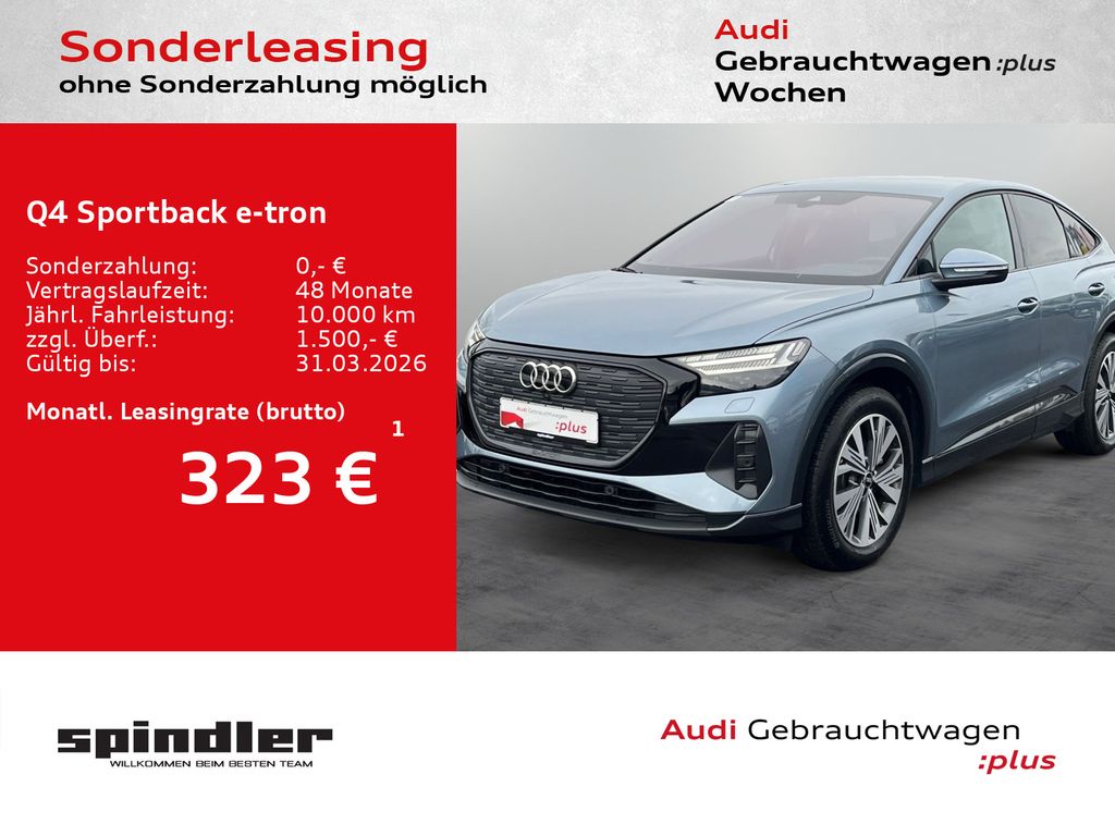 Audi Q4 Sportback e-tron advanced 35 / Matrix, AR-HuD
