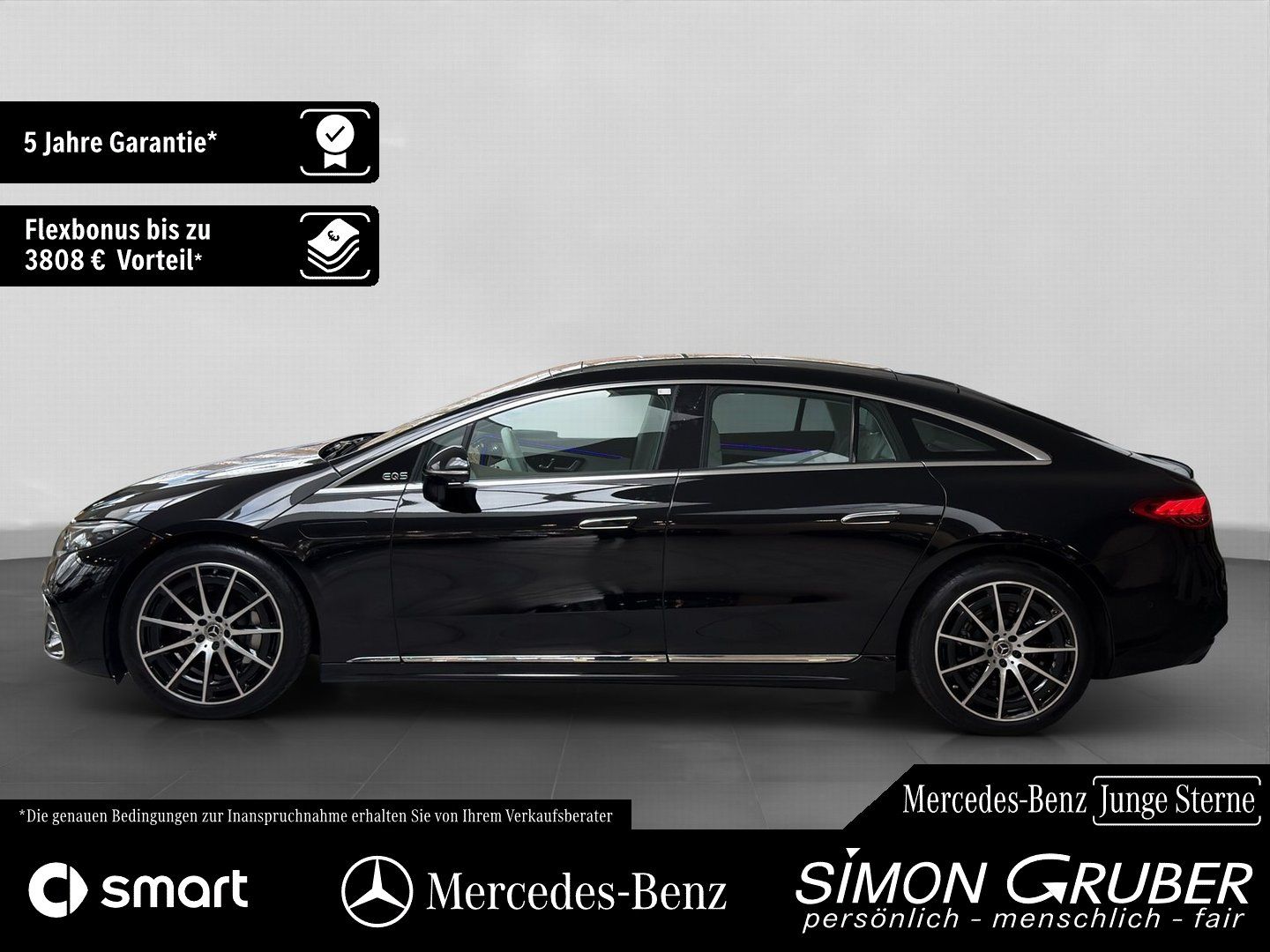 Fahrzeugabbildung Mercedes-Benz EQS 450+ AMG Pano Hyper HUD HAL Massage Sitzklim