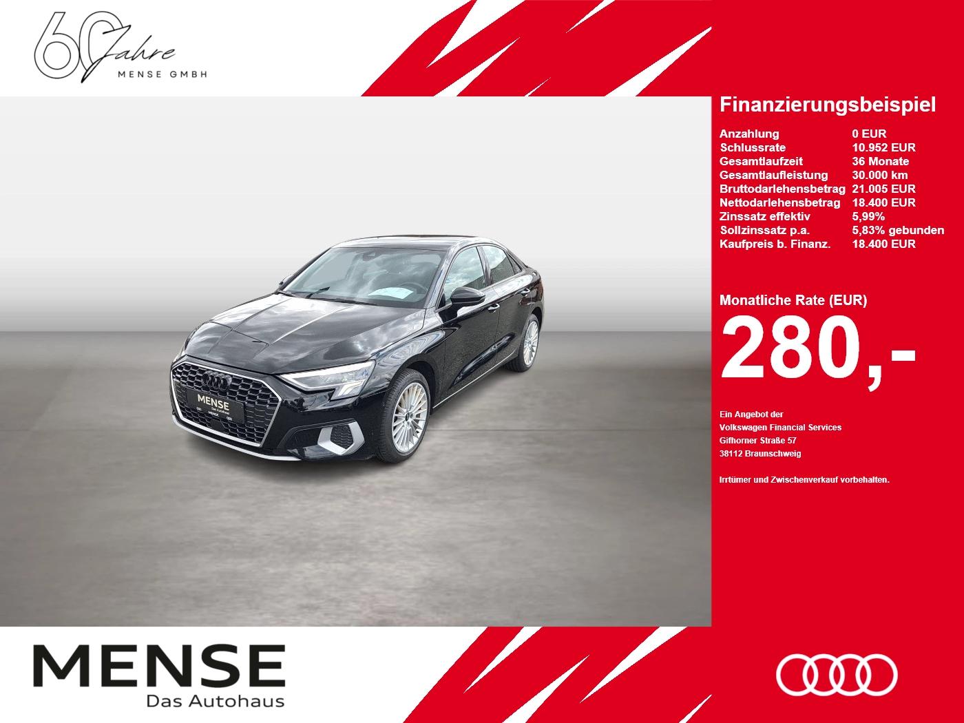Audi A3 Limousine 30 TDI S tronic Advanced ACC LED Na
