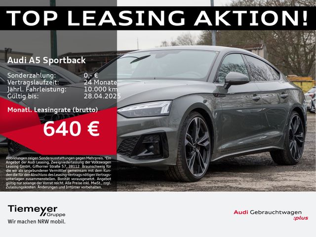 Audi A5 Sportback 45 TFSI Q 2 x S LINE S-SITZE LM20 M