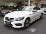 Mercedes-Benz C 400 4M,AMG,Leder,Distr+,Airmatic,HUD,SHD,KeyGO - scheckheftgepflegte Mercedes C 400