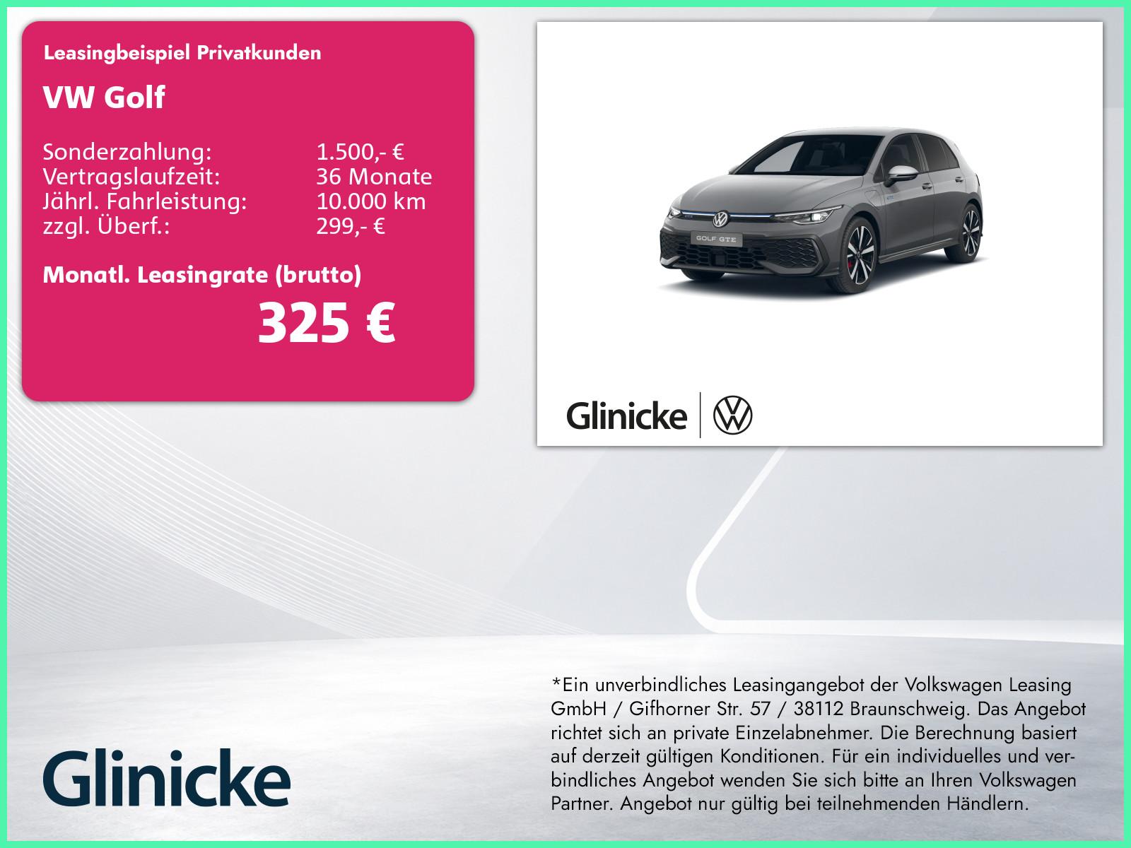 Volkswagen Golf GTE AHK/Nav/HuD/Kam/360/ACC/IDA/18"/Assist