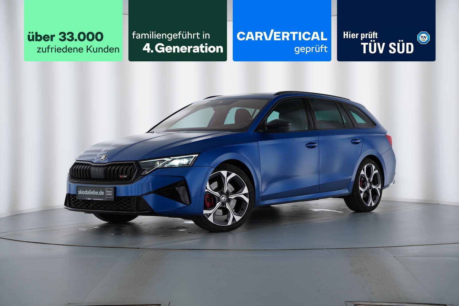 Skoda OCTAVIA RS COMBI 265PS DSG -ANSCHLUSSGARANTIE-