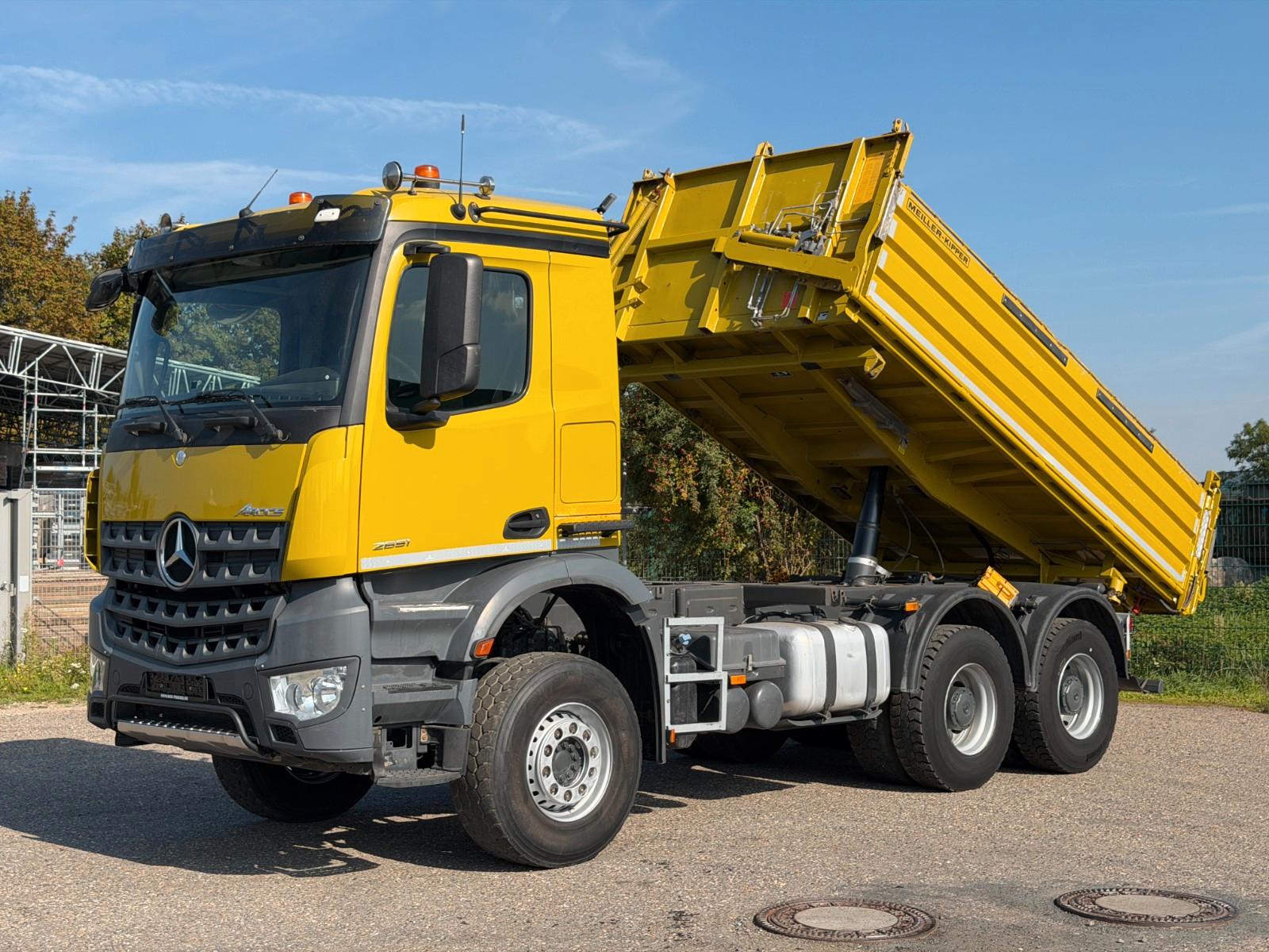 Mercedes-Benz 2651 K 6x4 3S.Kipper*MEILLER*Bordmatik*9t.VA*TRK