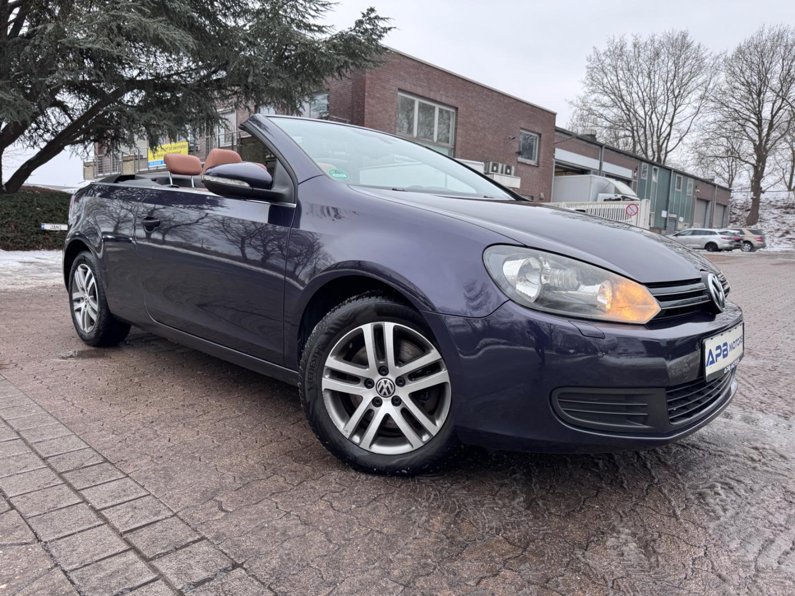 Volkswagen GOLF VI CABRIO 2.0 TDI BMT LEDER NAVI SHZ TEMPO.