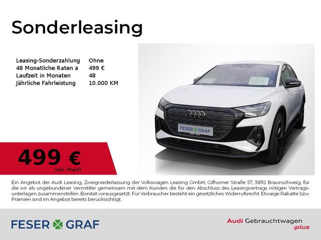 Audi Q4 Sportback 45 e-tron 2x S line Matrix RüKa Opt