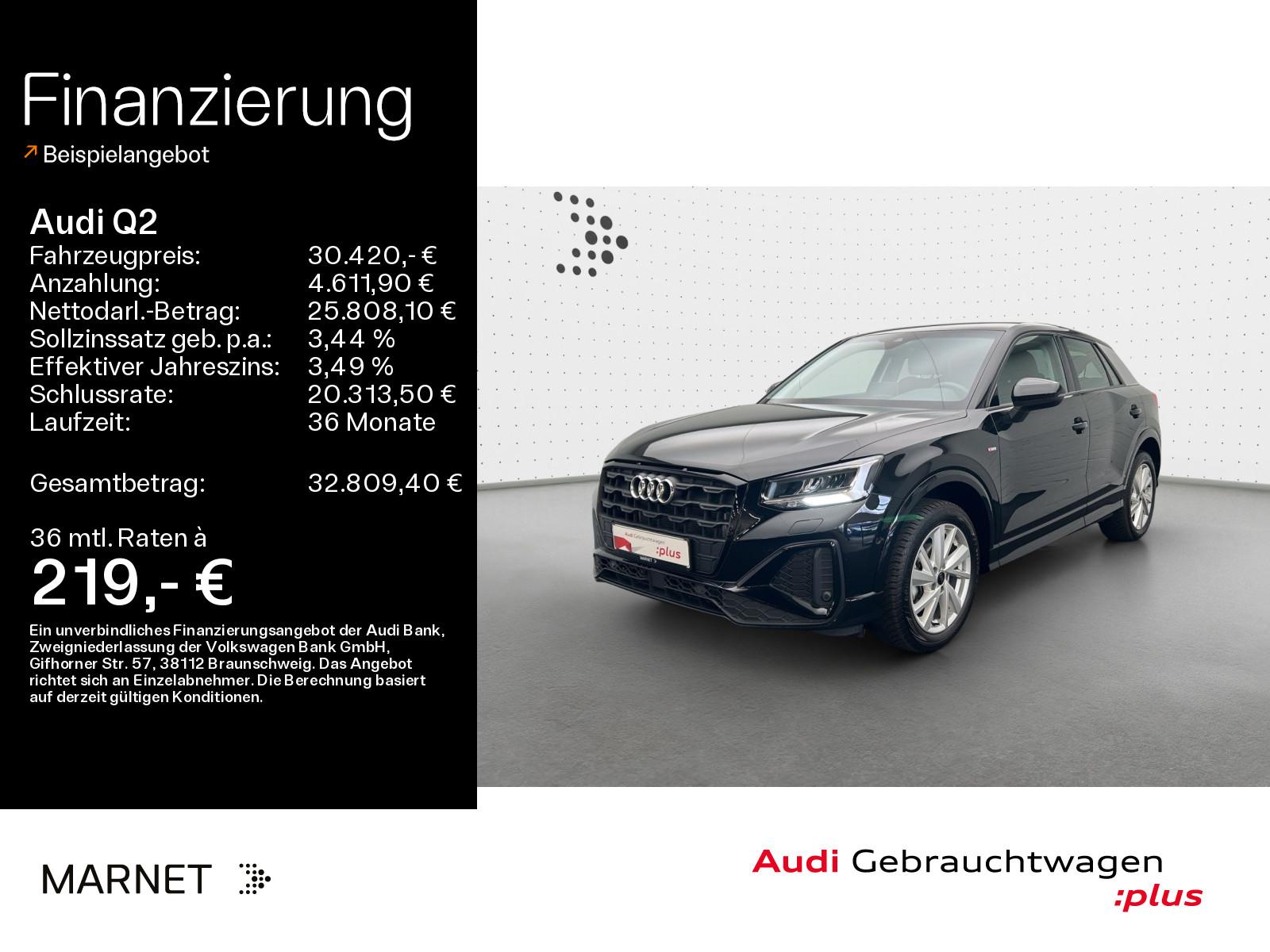 Audi Q2 35 TFSI S line*Navi*LED*PDC*Virtual Cockpit*K