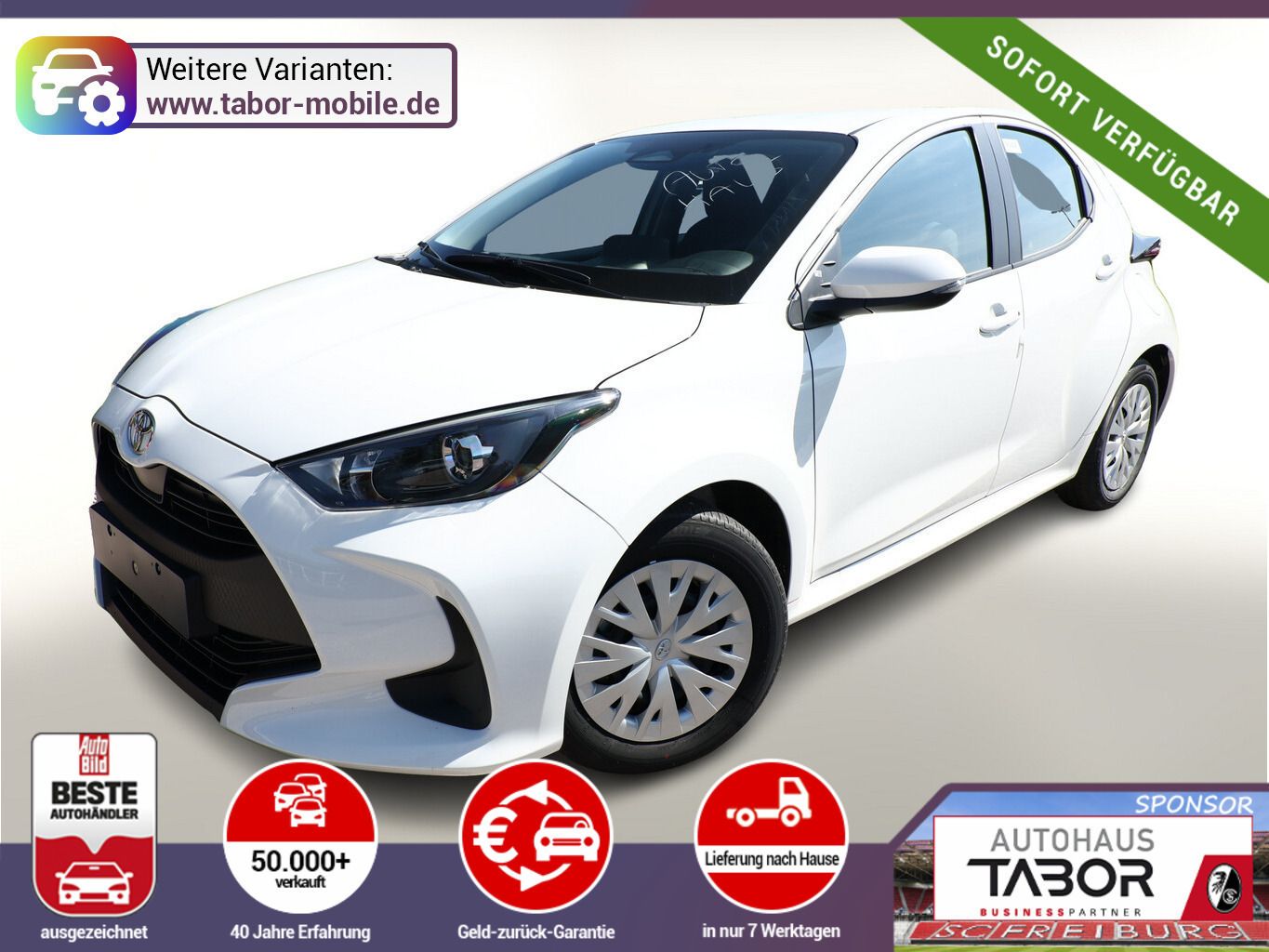 Toyota Yaris Kam ACC CarPlay/Android UVP-22%*