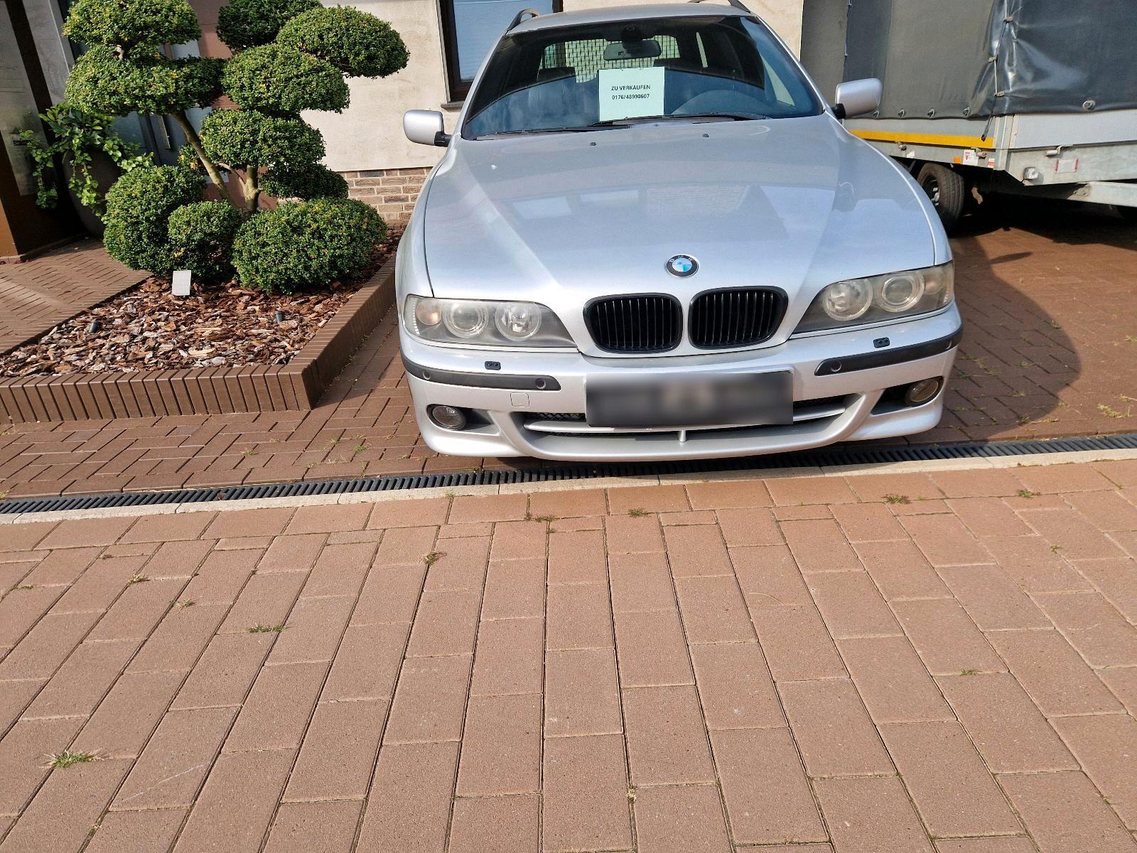 BMW 520 2004 — rear view