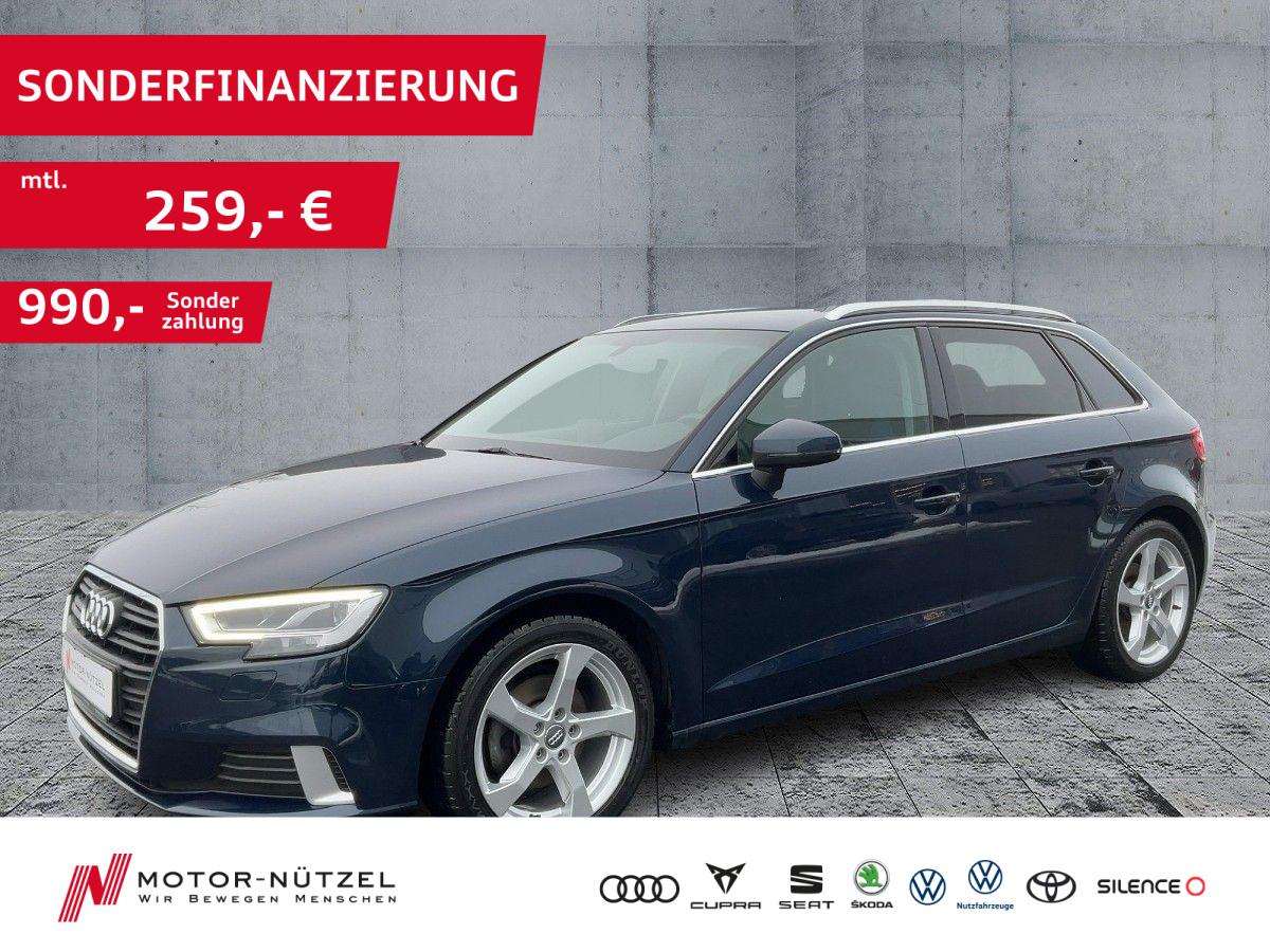 Audi A3 Sportback 1.5TSI SPORT LED+NAV+SHZ+PDC+GRA+BT