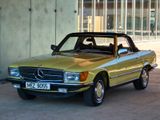 Mercedes-Benz 450SL 2.Hand Sehr schön in seltenem Mimosengelb - Mercedes-Benz aus 1976: Cabrio