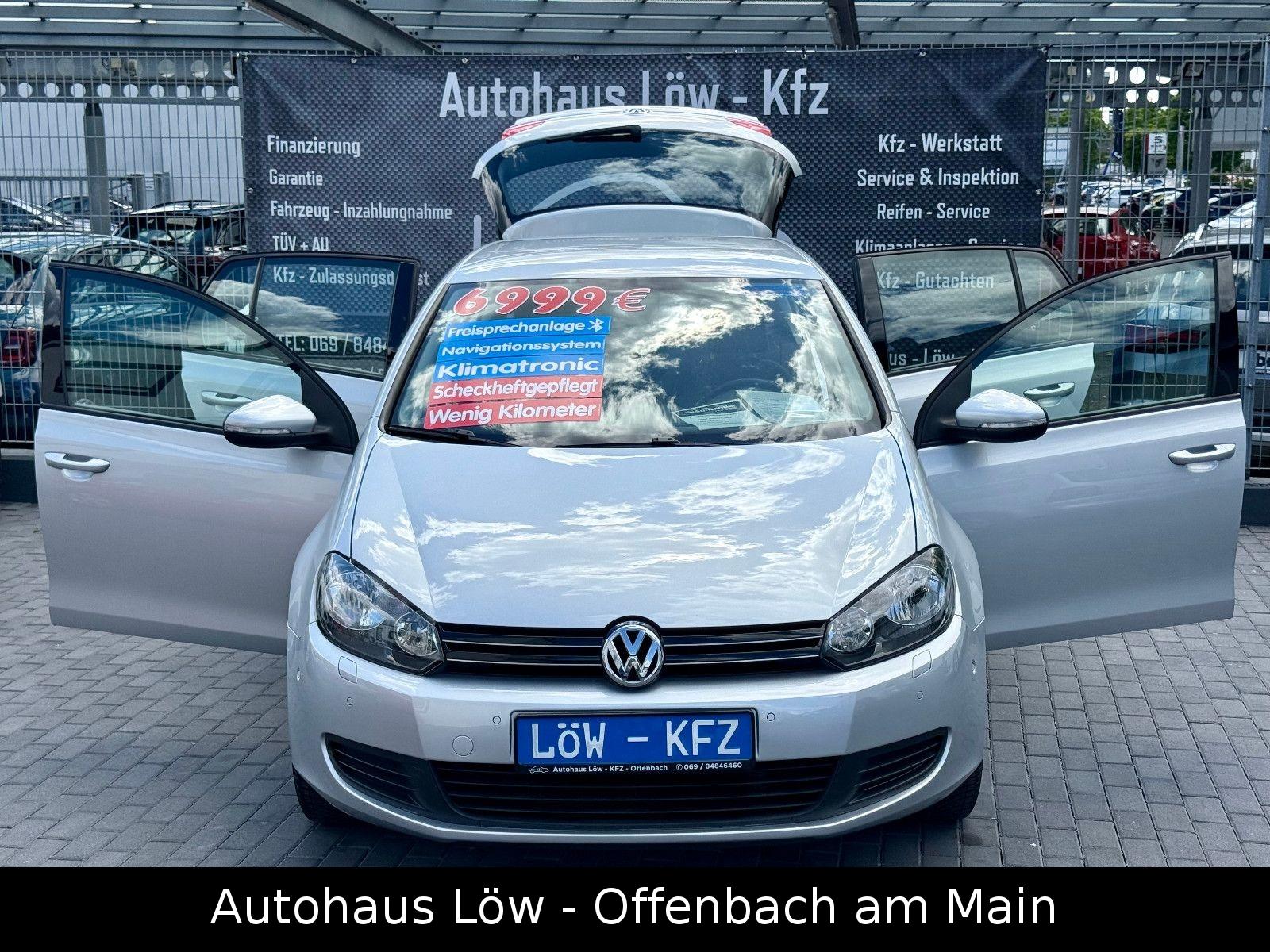 Volkswagen Golf VI Comfortline TÜV NEU SCHECKHEFT ALLWETTER