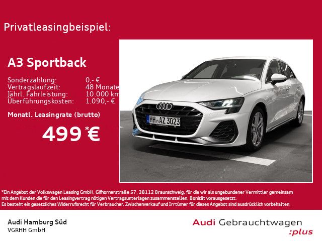 Audi A3 Sportback 35 TDI S line S tronic ACC/KAMERA