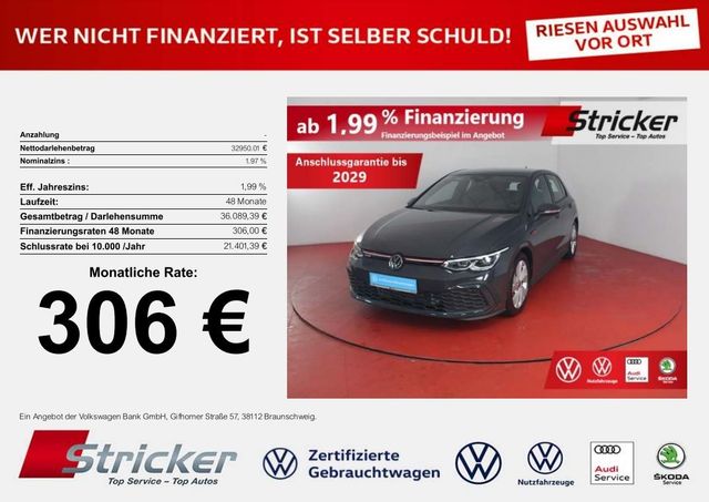 Volkswagen Golf GTI 2.0TSI DSG 306,-ohne Anzahlung ACC