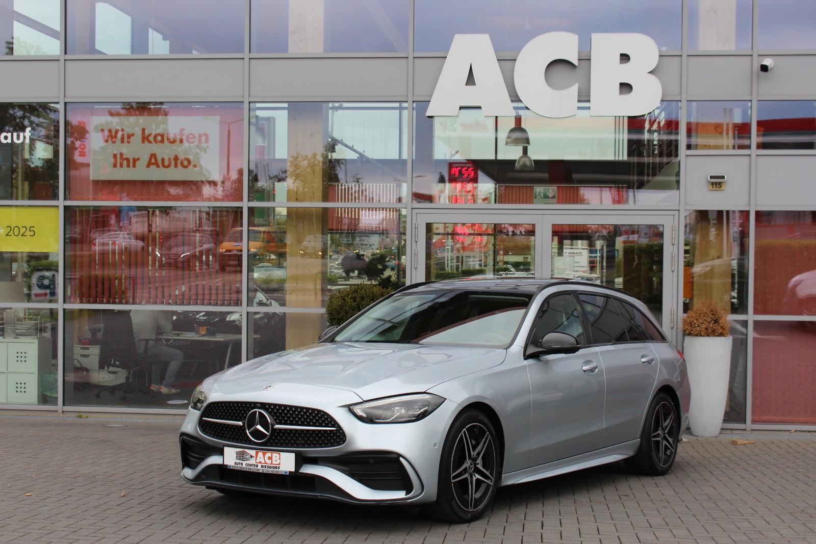 Mercedes-Benz C 200 T 4M AMG Line Night Pano AHK Wide MBUX RFK
