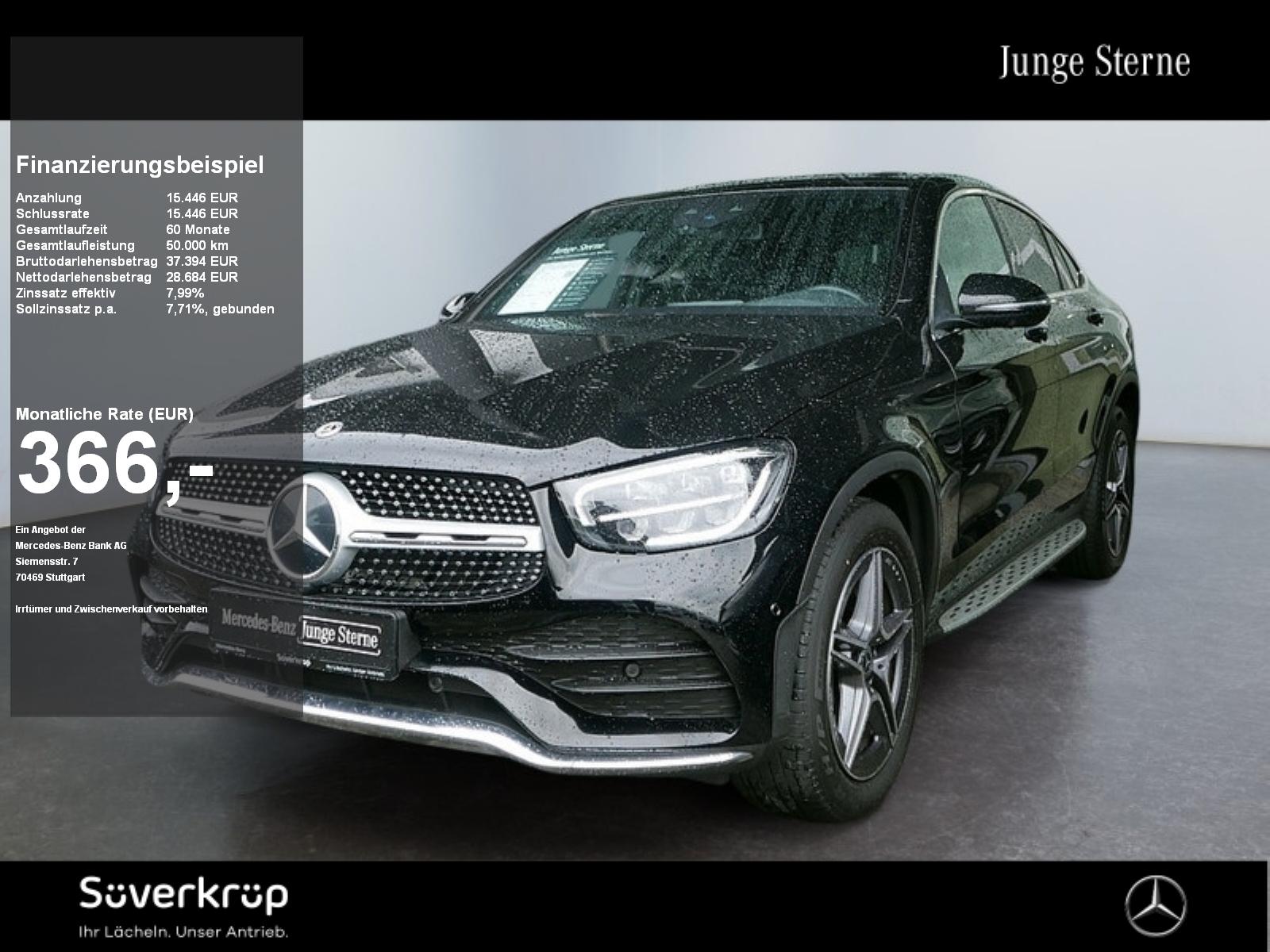 Mercedes-Benz GLC 300 d 4M Coupé // AMG MEMO 360 AHK DISTR PDC