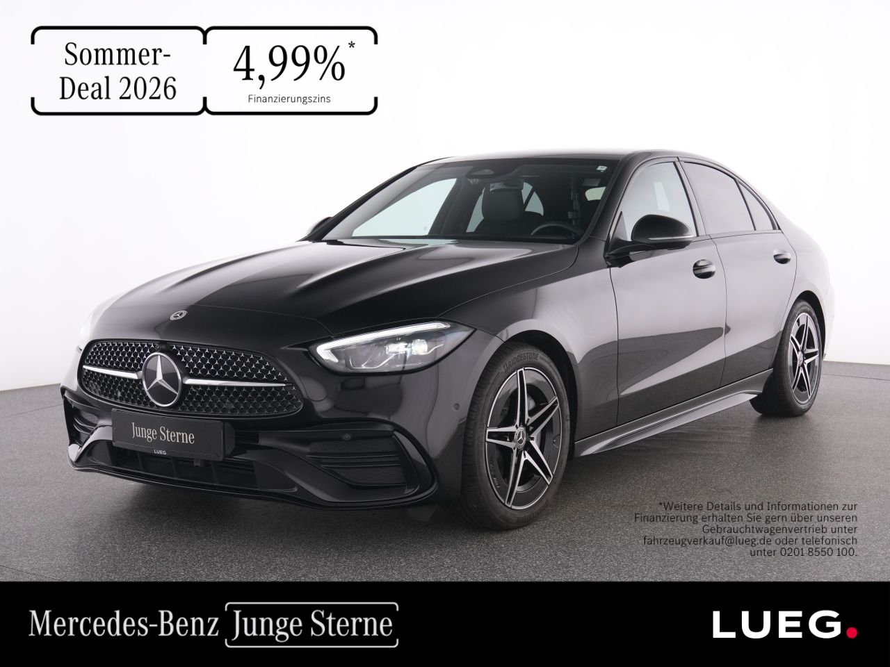 MERCEDES-BENZ C 180 AMG+LED-HP+Night+Totwi+Kamera+PTS+DAB+SHZ+