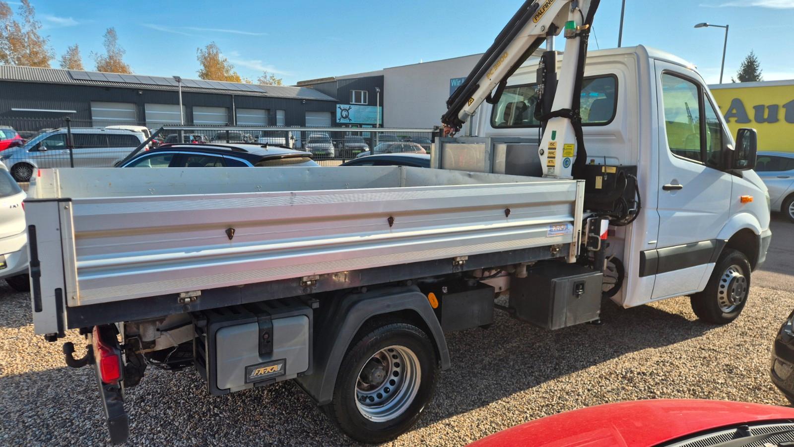 Mercedes-Benz Sprinter II Pritsche 513/514/516 CDI 4X4, Kran