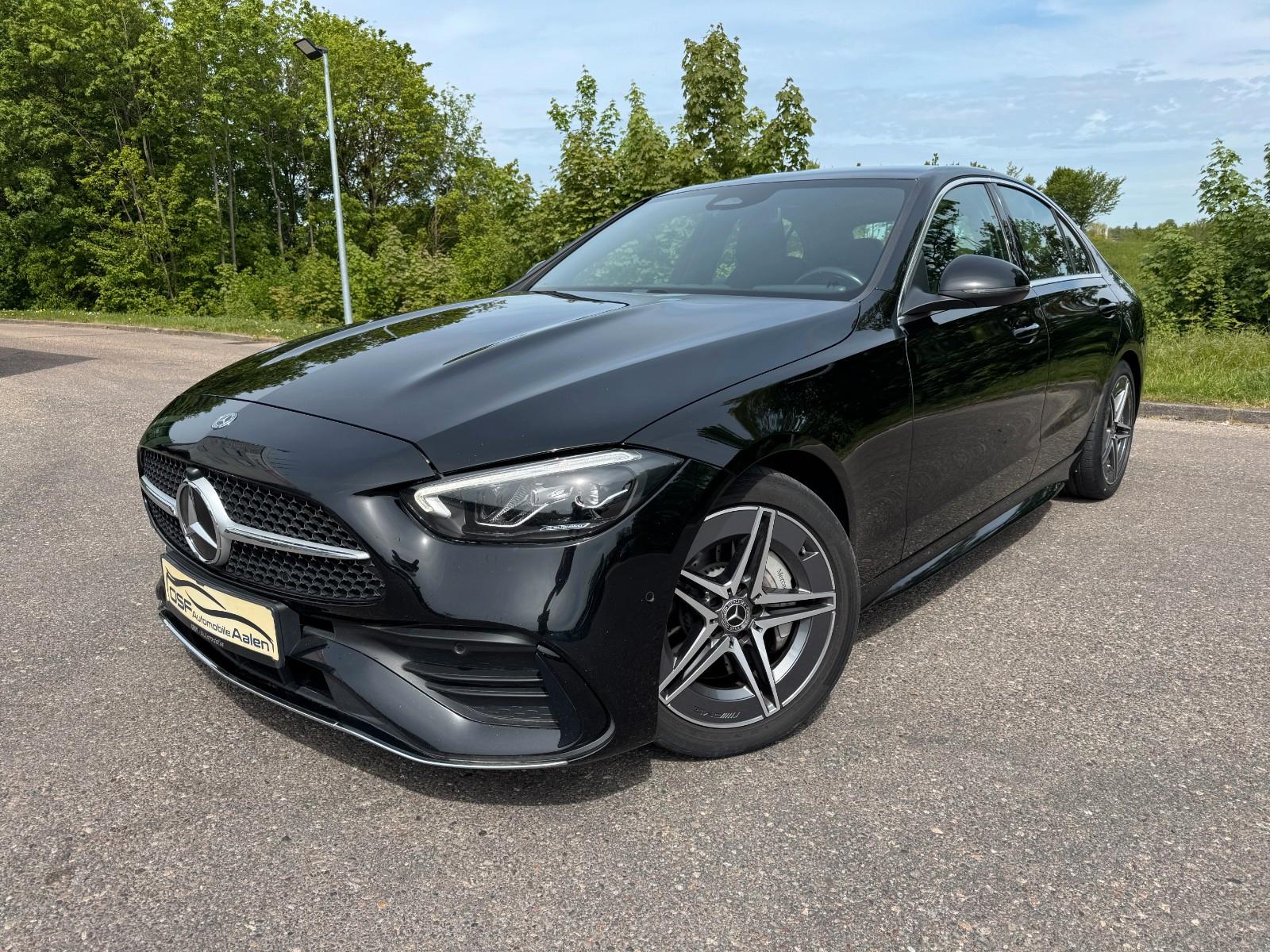Mercedes-Benz C 300 Limo. 9G AMG Line,LED,AHK,RFK,Spur,Mbux