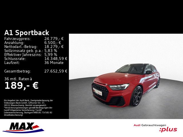 A1 Sportback 35 TFSI S LINE LED+OPTIK+VCP+NAVI+A