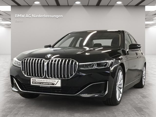 BMW 745e Limousine Massage LiveCockpitProf Head-Up