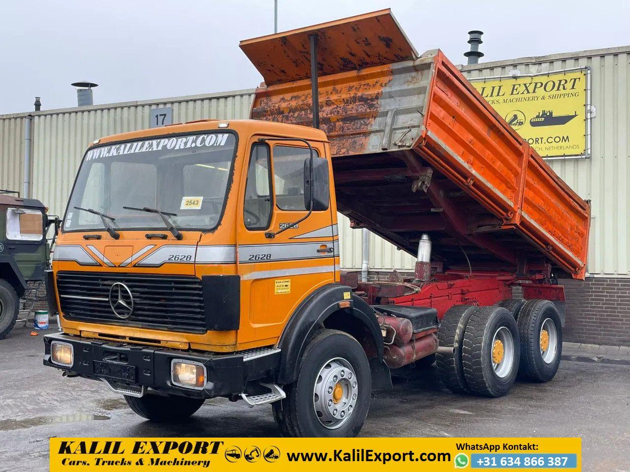 Mercedes-Benz SK 2628 Kipper Dumper 6x4 Big Axle Full Steel V8