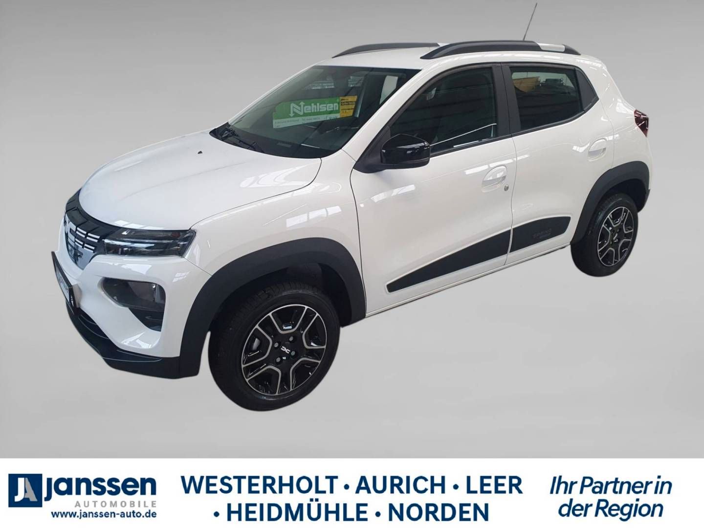 Fahrzeugabbildung Dacia Spring Essential CCS- Anschluss