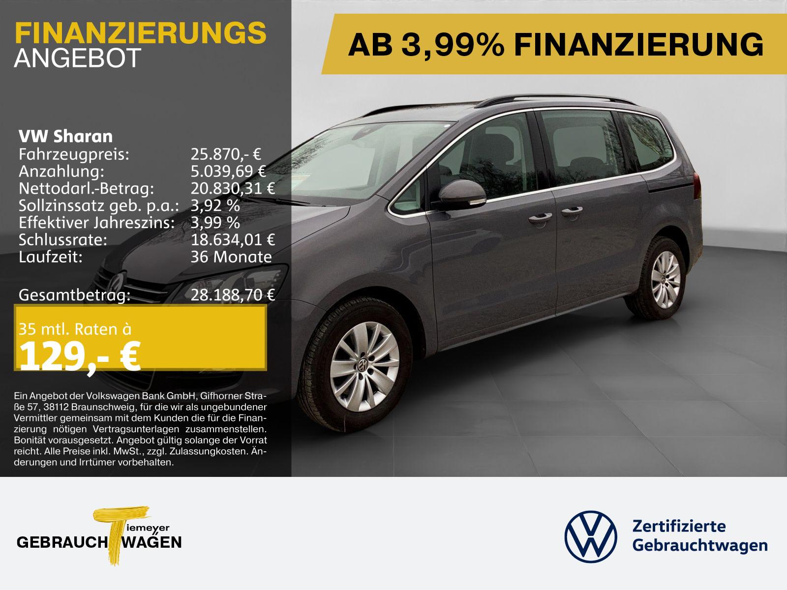 Volkswagen Sharan 1.4 TSI DSG COMFORTLINE XENON NAVI AHK