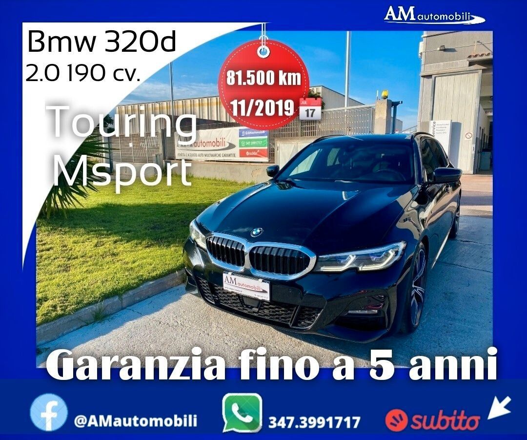 BMW Bmw 320d 190 CV Touring Msport