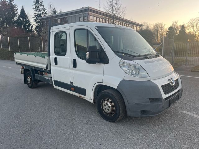 Peugeot Boxer HDi Pritsche Doka 106.000 Km mit TÜV