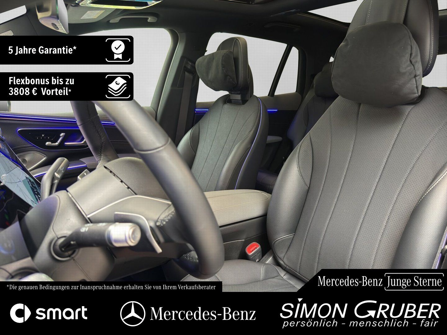Fahrzeugabbildung Mercedes-Benz EQS 450 4M SUV Pano Hyper AHK Mod 2026 118kwh