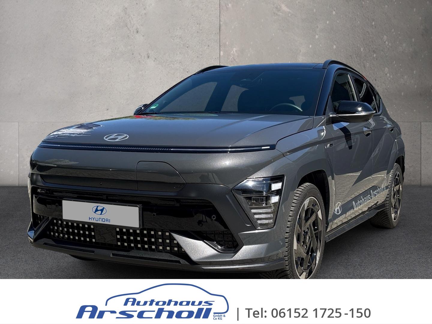 Hyundai KONA N line X 65kWh HUD El. Panodach Navi Leder