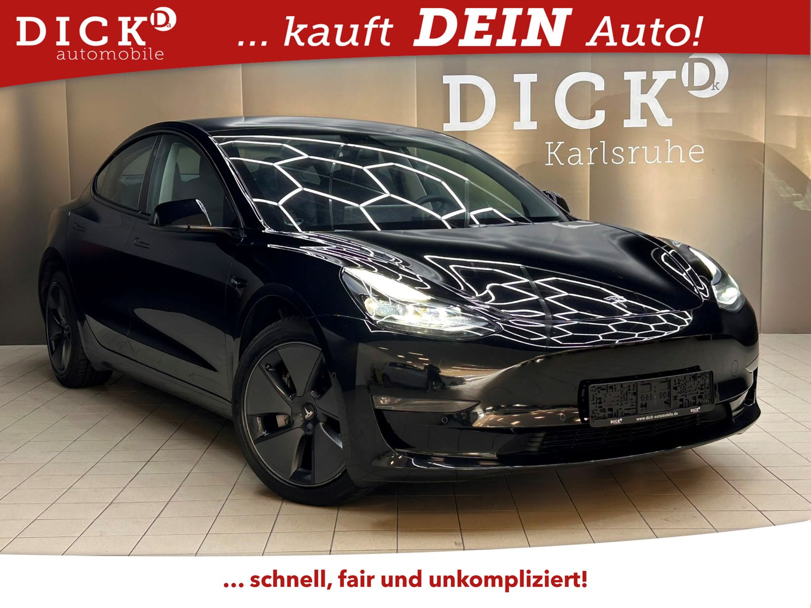 Fahrzeugabbildung Tesla Model 3 Long Range Dual AWD PANO+LED+NAV+SHZ+KAM