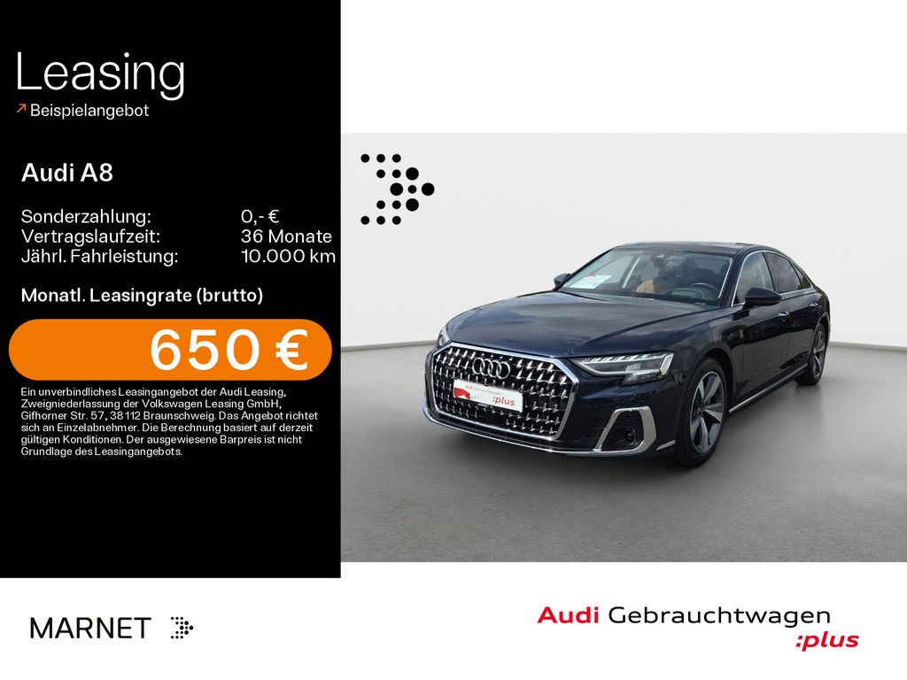 Audi A8 50 TDI qu*Navi*Matrix*B&O*HUD*AHK*Pano*Virtua